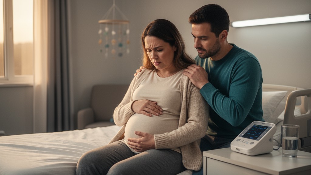 Diminuição dos movimentos do bebê