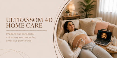 Exames de Ultrassonografia 3D e 4D Home Care